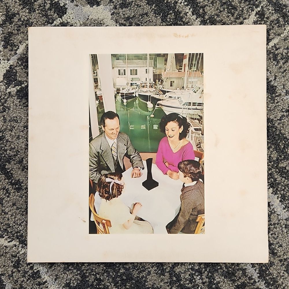 Led Zeppelin Presence 1976 Vinyl Record Album
